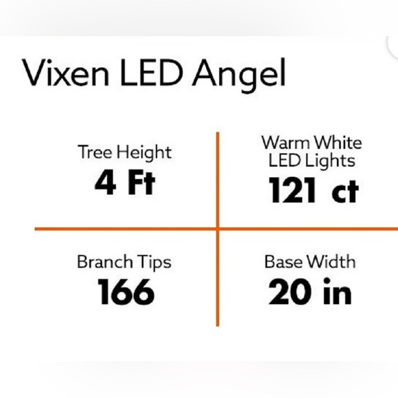 Absolutely beautiful Vixen Angel Tree - Picture 4 of 5